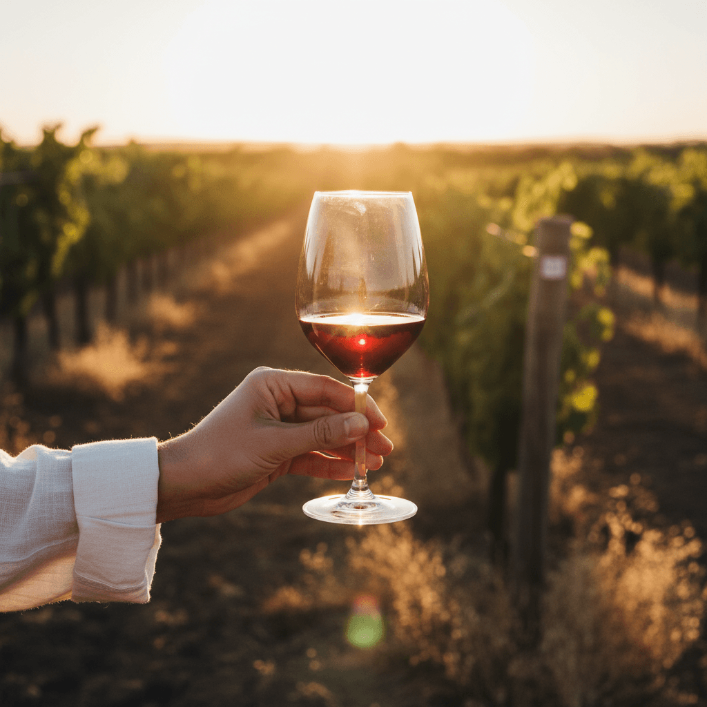 Wine tasting at a boutique Tuscan vineyard